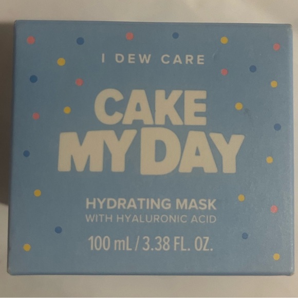 NIB CAKE MYDAY I DEW CARE HYDRATING MASK WITH HYALURONIC ACID 3.38oz - Picture 1 of 8